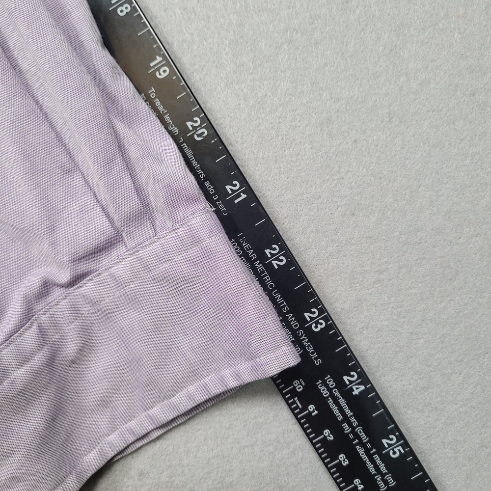 Ralph Lauren Men Classic Fit Oxford Shirt Lavender Purple Button Down 16.5 32/33 - Picture 8 of 11